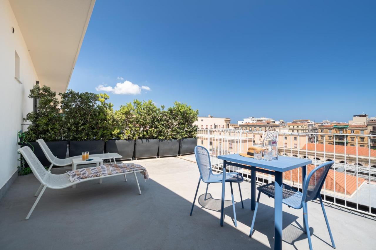 Attico 37 - Comfort Room Con Terrazza Privata Palermo Bagian luar foto
